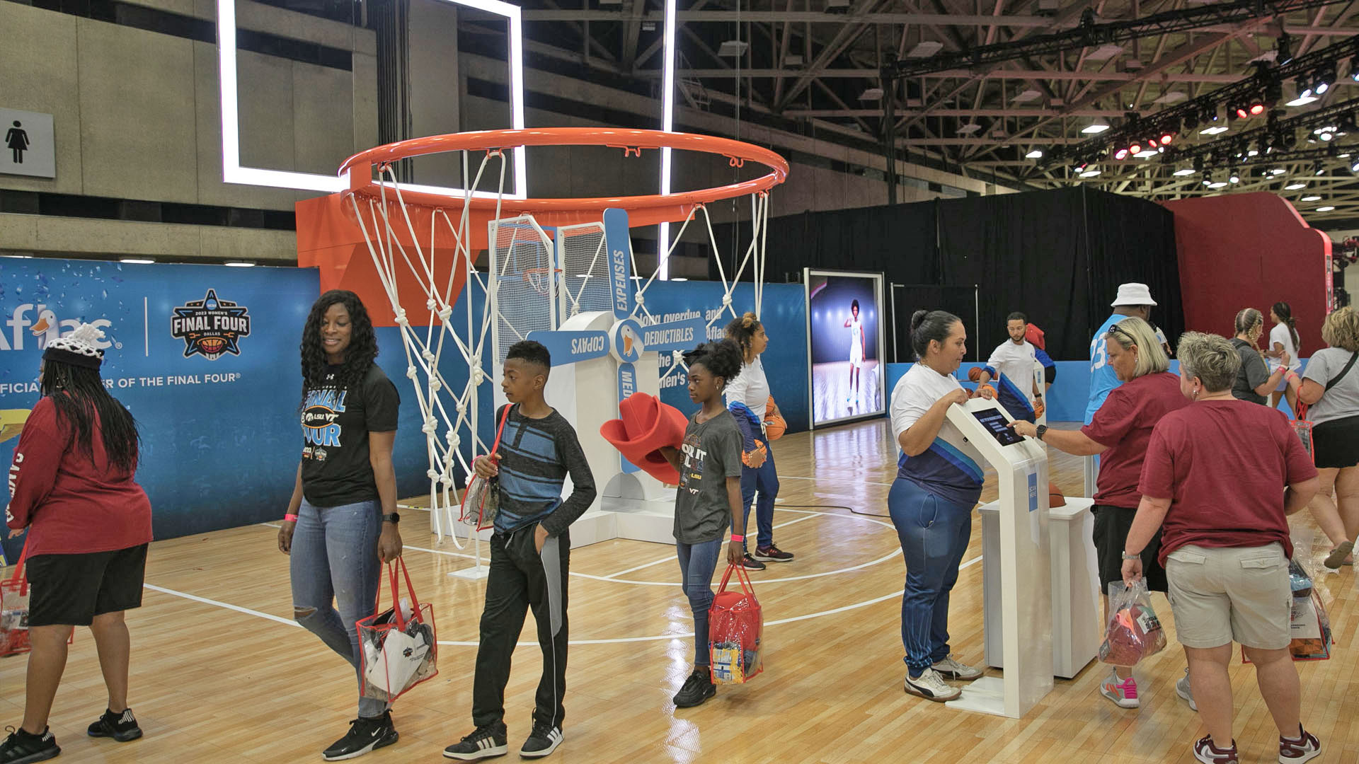 Aflac Women's Final Four activation