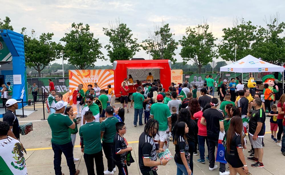 Coca-Cola Orange Vanilla sampling tour