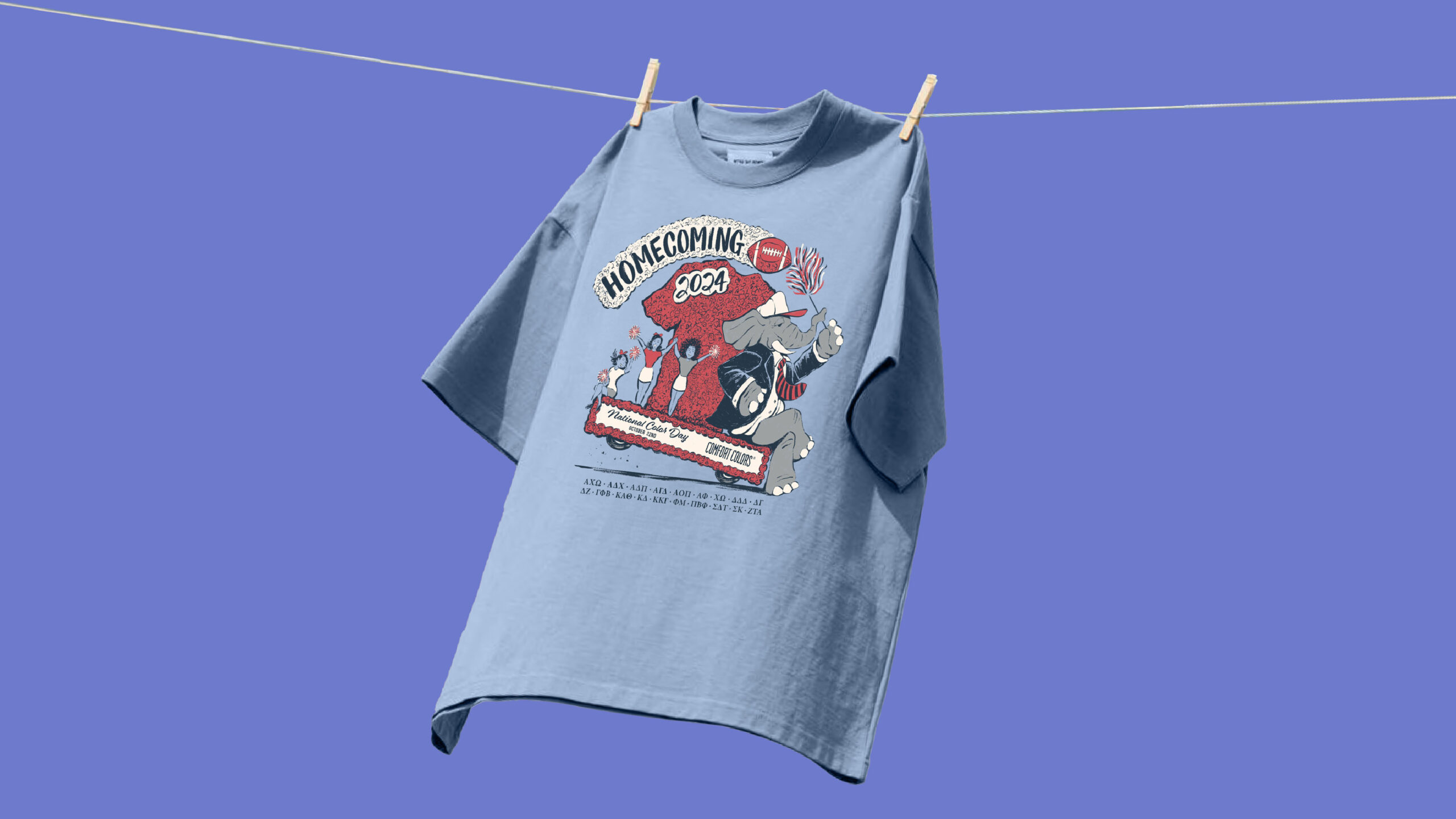 Comfort Colors sponsorship activation